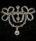 Collier Belle Époque - Pendentif et chaîne en platine et diamants 58 Facettes Collier 10