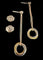 Boucles d'oreilles Cartier Trinity - Boucles d'oreilles 3 anneaux en trois ors et diamants 58 Facettes Boucles 03