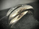 Bague 50 Cartier Trinity - Bague 3 anneaux en or blanc et céramique 58 Facettes Bague 04