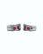 Boucles d'oreilles Damiani Belle Époque - Boucles d'oreilles en or blanc, rubis et diamants 58 Facettes RUB45