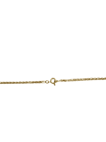 Collier Chaîne maille palmier - Collier en or jaune 18 carats 58 Facettes N60