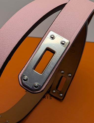 Bracelet Hermès Kelly Double Tour - Bracelet en acier et veau Swift 58 Facettes 1219