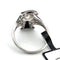 Bague 55 Bague en or blanc 18 ct avec diamants et onyx 58 Facettes 296/26 D