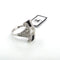Bague 55 Bague en or blanc 18 ct avec diamants et onyx 58 Facettes 296/26 D