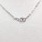 Collier Collier pendentif en or blanc 18 carats et diamants 58 Facettes #5023