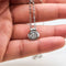 Collier Collier pendentif en or blanc 18 carats et diamants 58 Facettes #5023