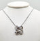 Collier Collier pendentif en or blanc 18 carats et diamants 58 Facettes #5018
