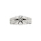 Bague 62 Bague solitaire homme en or blanc et diamant 0,20 ct 58 Facettes 33986