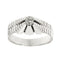 Bague 62 Bague solitaire homme en or blanc et diamant 0,20 ct 58 Facettes 33986