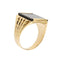Bague 65 Bague homme en or jaune et onyx 58 Facettes 21287