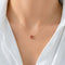 Collier Love More - Collier en or 18K et saphir padparadscha 58 Facettes GPD1015PP