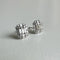 Boucles d'oreilles Boucles d'oreilles en or blanc 18 ct et diamants 0,54 ct 58 Facettes GER1049WG