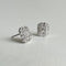 Boucles d'oreilles Boucles d'oreilles en or blanc 18 ct et diamants 0,54 ct 58 Facettes GER1049WG