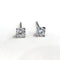 Bague Embrace - Boucles d'oreilles solitaire 0,60 ct en or blanc et diamants 58 Facettes GER1006WG