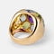 Bague 54 Chanel Baroque - Bague en or jaune, aigue-marine, péridot et améthyste 58 Facettes 269