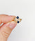 Bague 43.5 Bague tourbillon antique en or 18k, saphirs et diamants 58 Facettes A07259