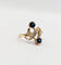 Bague 47 Bague toi et moi antique en or 18k, saphirs et diamants 58 Facettes A07260