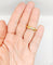 Bague 52 Cartier Ellipse - Bague vintage en or 18k et diamant 58 Facettes A07264
