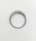Bague 54 Bague jarretière Art déco en platine et diamants 58 Facettes A07266