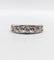 Bague 54 Bague jarretière Art déco en platine et diamants 58 Facettes A07266