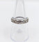 Bague 54 Bague jarretière Art déco en platine et diamants 58 Facettes A07266
