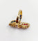 Bague 52.5 Bague marquise moderniste en or 18k, diamants, rubis et saphirs 58 Facettes A07270