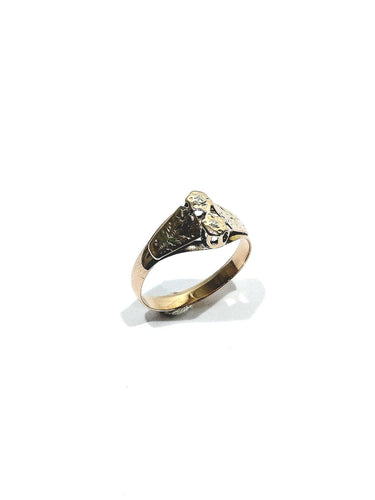 Bague 53 Bague en or rose, jaune et blanc 58 Facettes id: 1767002