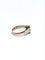 Bague 53 Bague en or rose, jaune et blanc 58 Facettes id: 1767002