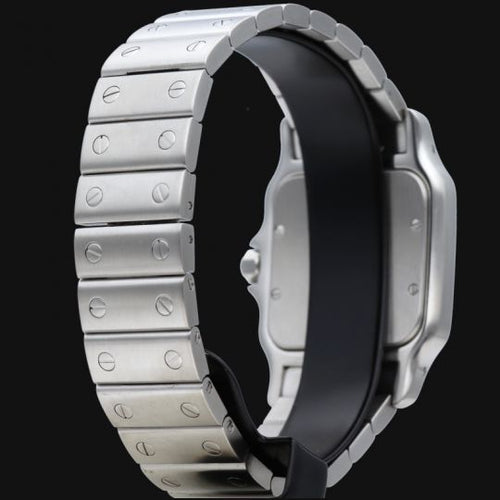 Montre Cartier Santos Galbée - Montre en acier 58 Facettes MT46772