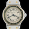 Montre Cartier Santos - Montre ronde octogonale en or jaune et acier 58 Facettes MT46782