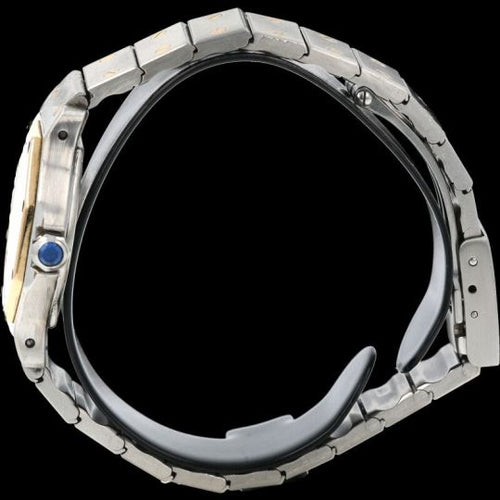 Montre Cartier Santos - Montre ronde octogonale en or jaune et acier 58 Facettes MT46782