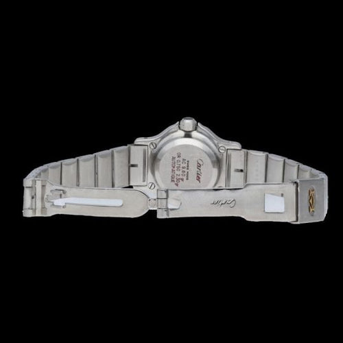 Montre Cartier Santos - Montre ronde octogonale en or jaune et acier 58 Facettes MT46783
