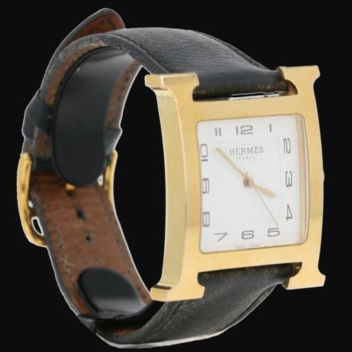 Montre Hermès Heure H - Montre en acier 58 Facettes MT46651
