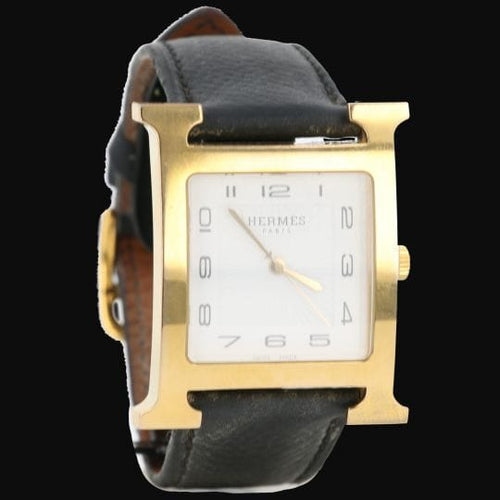 Montre Hermès Heure H - Montre en acier 58 Facettes MT46651