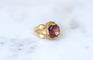 Bague 54 Bague cocktail - Tourmaline rose en or jaune 58 Facettes