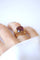 Bague 54 Bague cocktail - Tourmaline rose en or jaune 58 Facettes