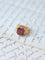 Bague 54 Bague cocktail - Tourmaline rose en or jaune 58 Facettes