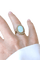 Bague 50 Bague ancienne en or jaune, opale australienne et perles fines 58 Facettes