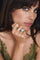 Bague 50 Bague ancienne en or jaune, opale australienne et perles fines 58 Facettes