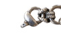 Arthus Bertrand Collier Cordage Nœud Marin en Argent