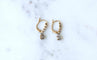 Boucles d'oreilles Boucles d'oreilles pendantes diamants en or jaune et platine 58 Facettes