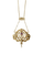 Belle Époque - Collier en or jaune, rubis birman, diamants et perles