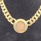 Collier Collier en or jaune 18 ct avec monnaie romaine antique 58 Facettes 363/26 A 174/26