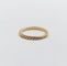 Bague 47 Bague alliance vintage torsadée en or blanc 18k 58 Facettes A06694