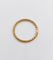 Bague 47 Bague alliance vintage torsadée en or blanc 18k 58 Facettes A06694