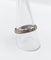 Bague 61 Bague alliance travaillée en palladium 58 Facettes A07023