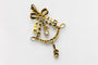Pendentif Belle Époque - Pendentif en or jaune, or blanc, diamants et perle 58 Facettes 10231