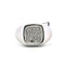 Bague 53 Chevalière - Bague en or blanc 18 kt et diamants 58 Facettes 164/26 E 161 26