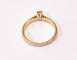 Bague 54 Bague solitaire en or jaune 18K et diamant 58 Facettes solo/2129