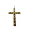 Pendentif Pendentif Christ en croix en or jaune 750 58 Facettes 330092635